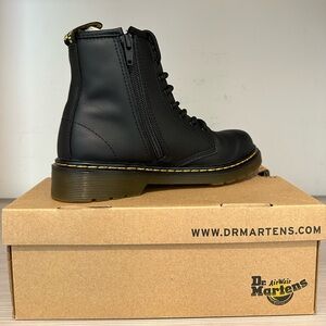 Dr. Martens Junior 1460 Soft Leather Lace Up Boots